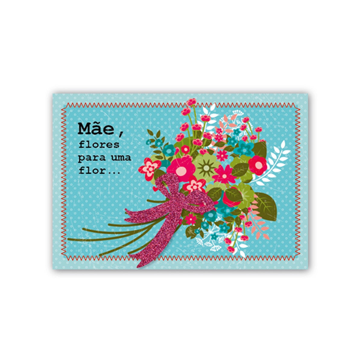 Cartão Mix Mãe Flores - Fina Ideia - 11×15,5cm com Envelope