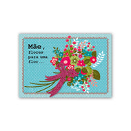 Cartão Dia das Mães Mix Flores - Fina Ideia - 11×15,5cm com Envelope