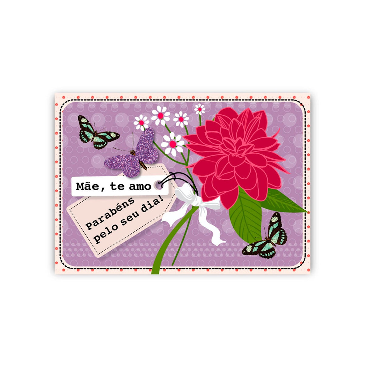 Cartão Mix Mãe Dália - Fina Ideia - 11×15,5cm com Envelope