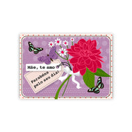 Cartão Dia das Mães Mix Dália - Fina Ideia - 11×15,5cm com Envelope