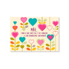 Cartão Mix Mãe Corações Flores - Fina Ideia - 11×15,5cm com Envelope