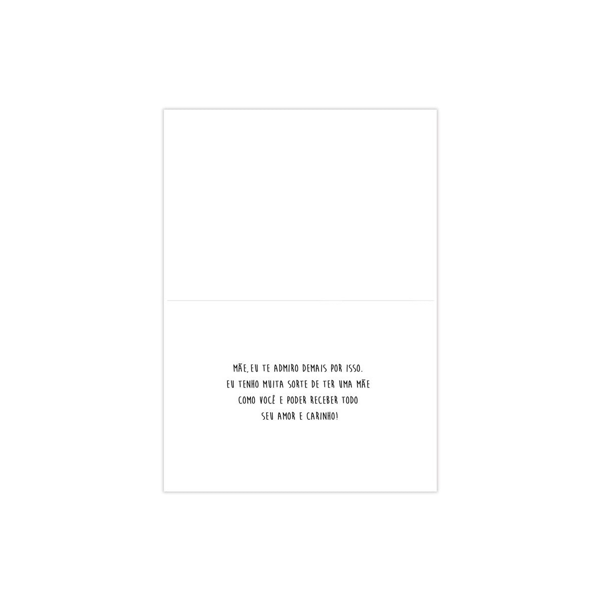 Cartão Mix Mãe Corações Flores - Fina Ideia - 11×15,5cm com Envelope