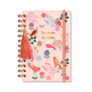 Diário Gratidão Leve Amor 11,8x17,5cm com 80 Folhas - Fina Ideia