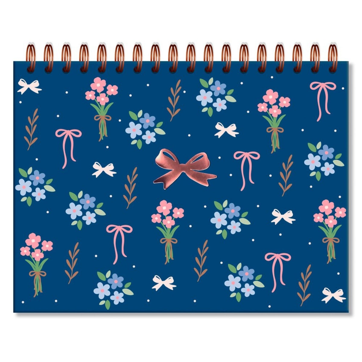 Caderno Criação 180g 17,5x23,5cm com 30 Folhas Pretas Laços e Afetos - Fina Ideia
