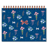 Caderno Criação 180g 17,5x23,5cm com 30 Folhas Pretas Laços e Afetos - Fina Ideia