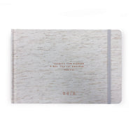 Sketchbook Linho 300g 14x20,5cm com 30 Folhas Seja + - Fina Ideia
