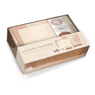 Kit Cartões Agradecimento com 8 Unidades Seja + - Fina Ideia