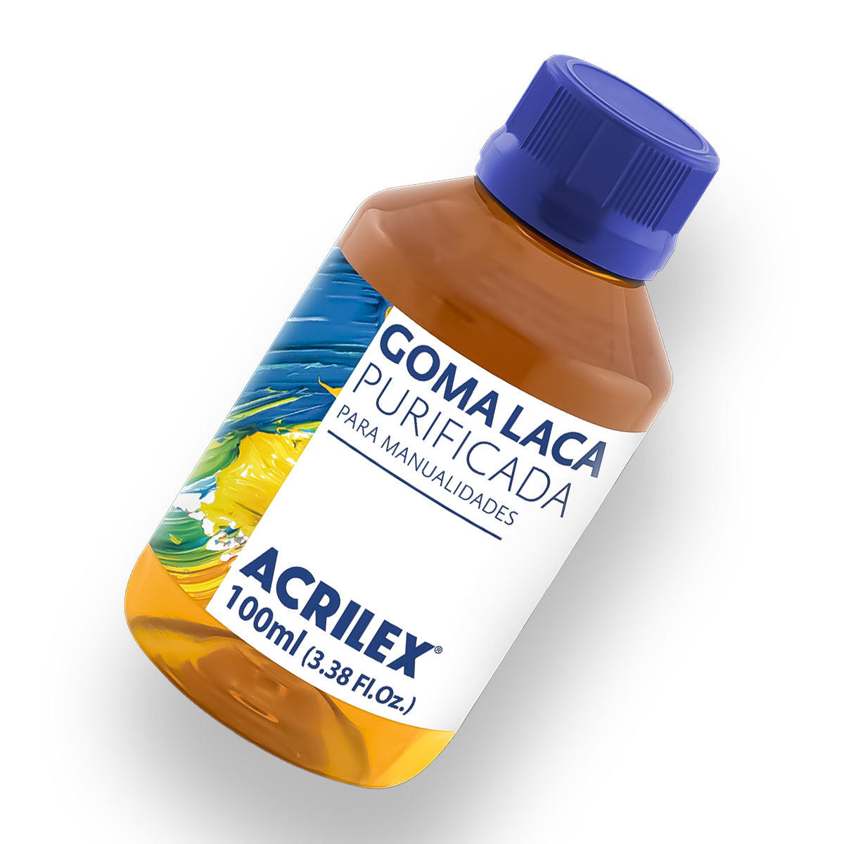 Goma Laca Purificada 100ml Acrilex - 15210