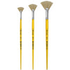 Pincel Condor 436 Leque Pelo Natural Cabo Longo