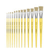 Pincel Condor 456 Chato Pelo Natural Cabo Longo