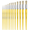 Pincel Condor 457 Redondo Pelo Natural Cabo Longo