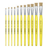 Pincel Condor 474 Chato Pelo Naturais Cabo Curto
