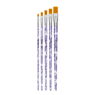 Pincel Condor 526 Chato Sintético Cabo Extra Longo