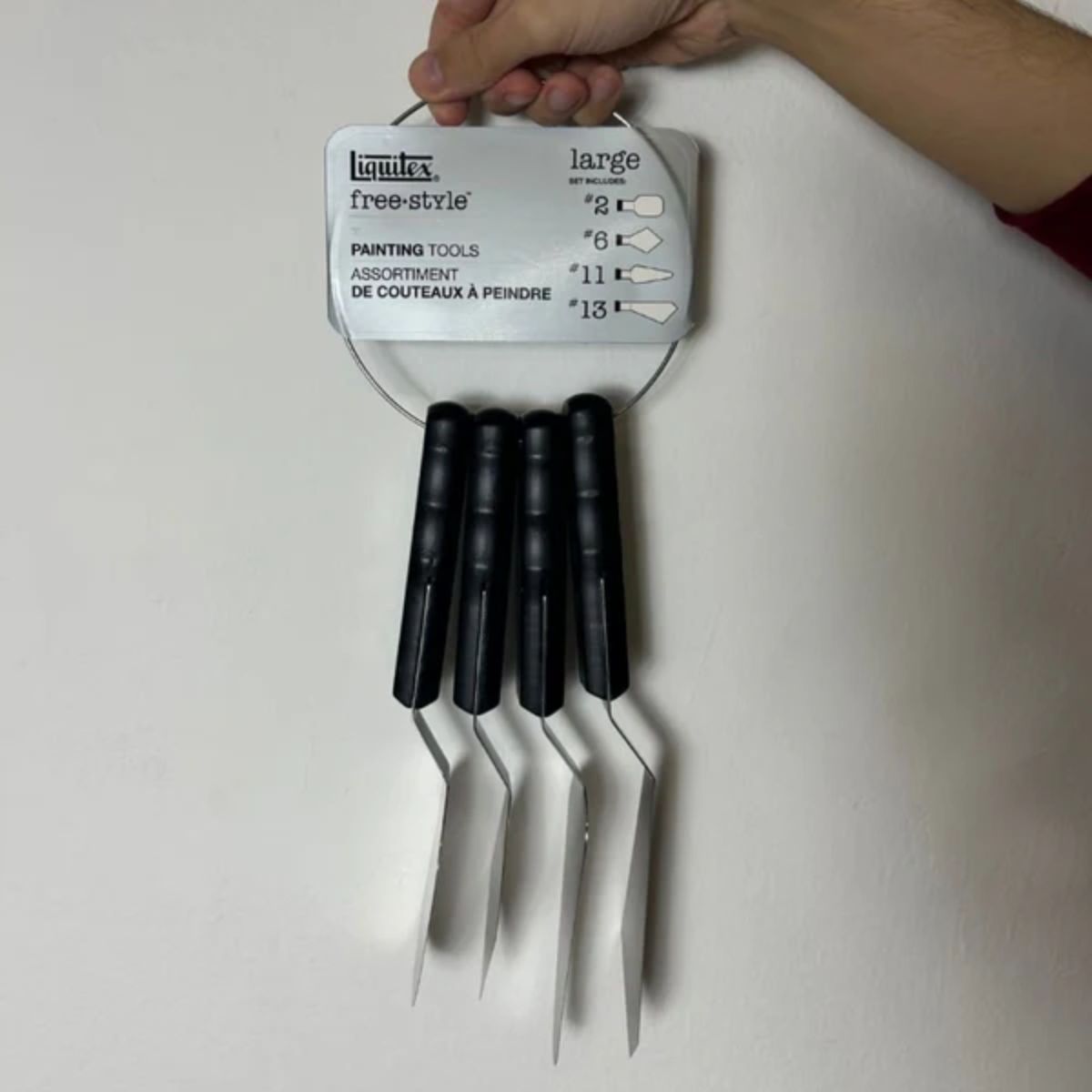 Estojo de Espátulas para Pintura Liquitex com 4 Peças ? Linha Free Style