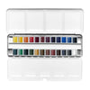 Estojo Tinta Aquarela Pastilha Cotman Winsor & Newton com 24 Cores