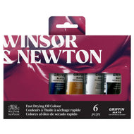 Kit de Tinta Óleo Griffin Winsor & Newton 37ml com 6 Cores