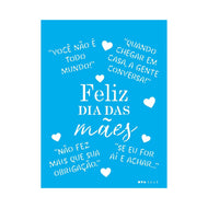 Stencil Opa 15x20cm - Frase Mãe - 3643