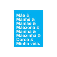 Stencil Opa 20x25cm - Palavras Mãe - 3647