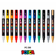 Caneta Posca PC-3M Ponta Fina 1.3mm Uniball