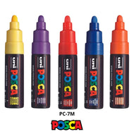 Caneta Posca  PC-7M Ponta Bold 5.5mm Uniball