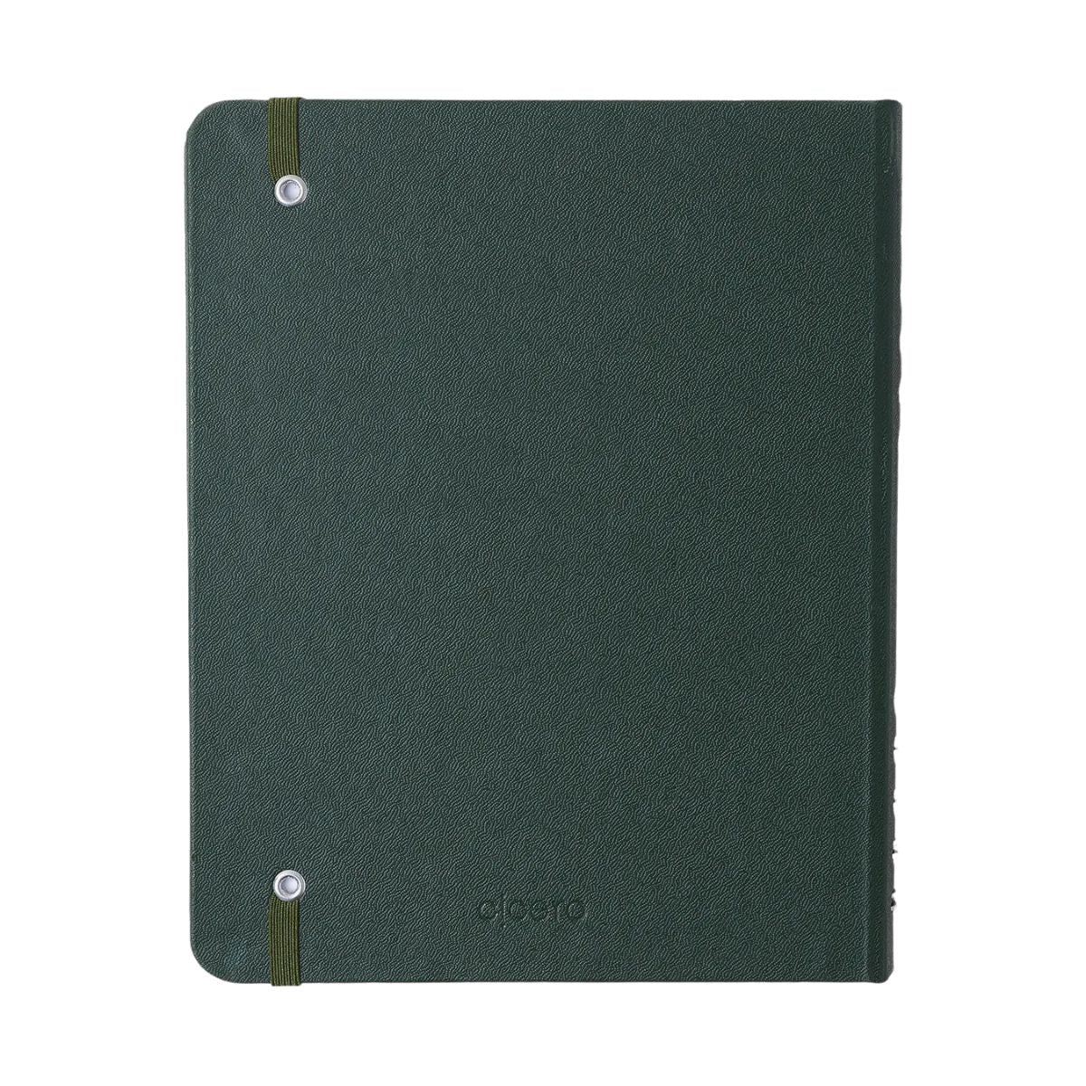 Caderno Organizador Wire-o Cicero A5 14,8x21cm 80 Folhas Duo Clássica Verde Oliva