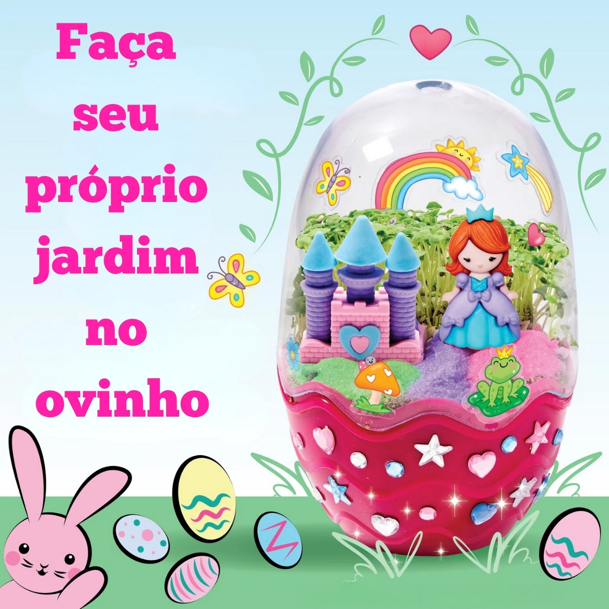Mini Jardim Princesa Creativity For Kids 6442900 - Faber-castell