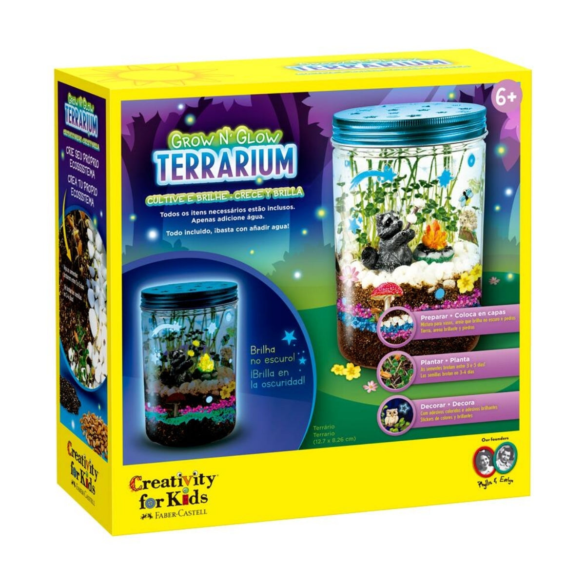 Terrário Grow'n Glow Creativity For Kids 1137900 - Faber-castell