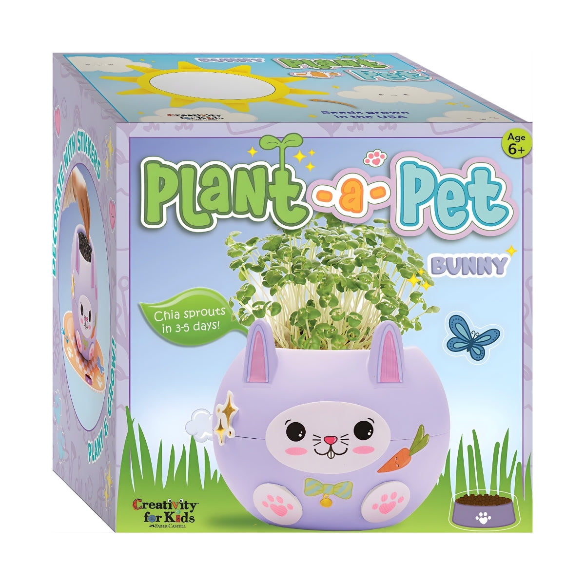 Kit Plant-a-pet Coelhinho Creativity For Kids 6438900 - Faber-castell