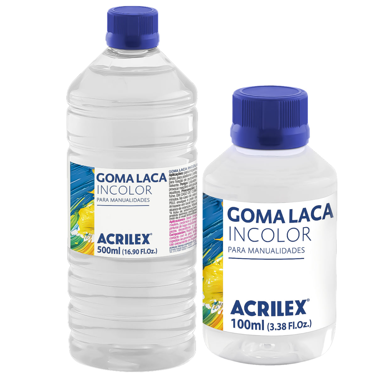 Goma Laca Acrilex Incolor 