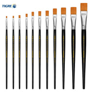 Pincel Chato Tigre 483 Sintético