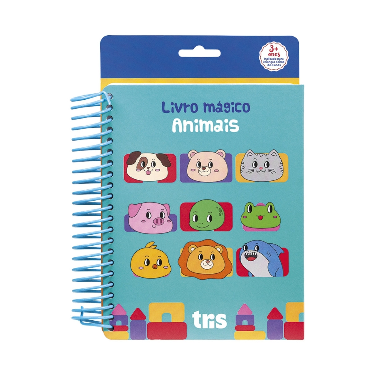 Kit Livro Mágico Toy Animais - Tris