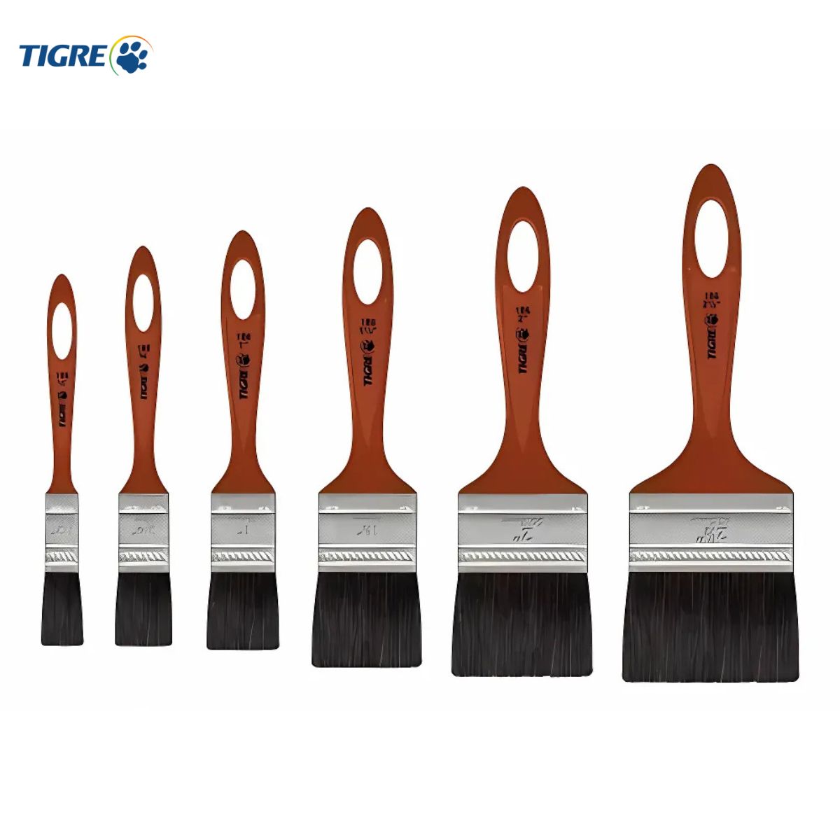 Pincel Trincha Tigre 186 Orelha De Boi