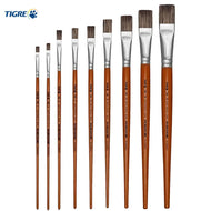 Pincel Chato Tigre 146 Pelo Marta Tropical