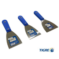 Espátula Aço Polido Tigre 2151 Cabo Plástico