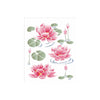 Stencil Opa 20x25cm - Flores Ciclame - 3503