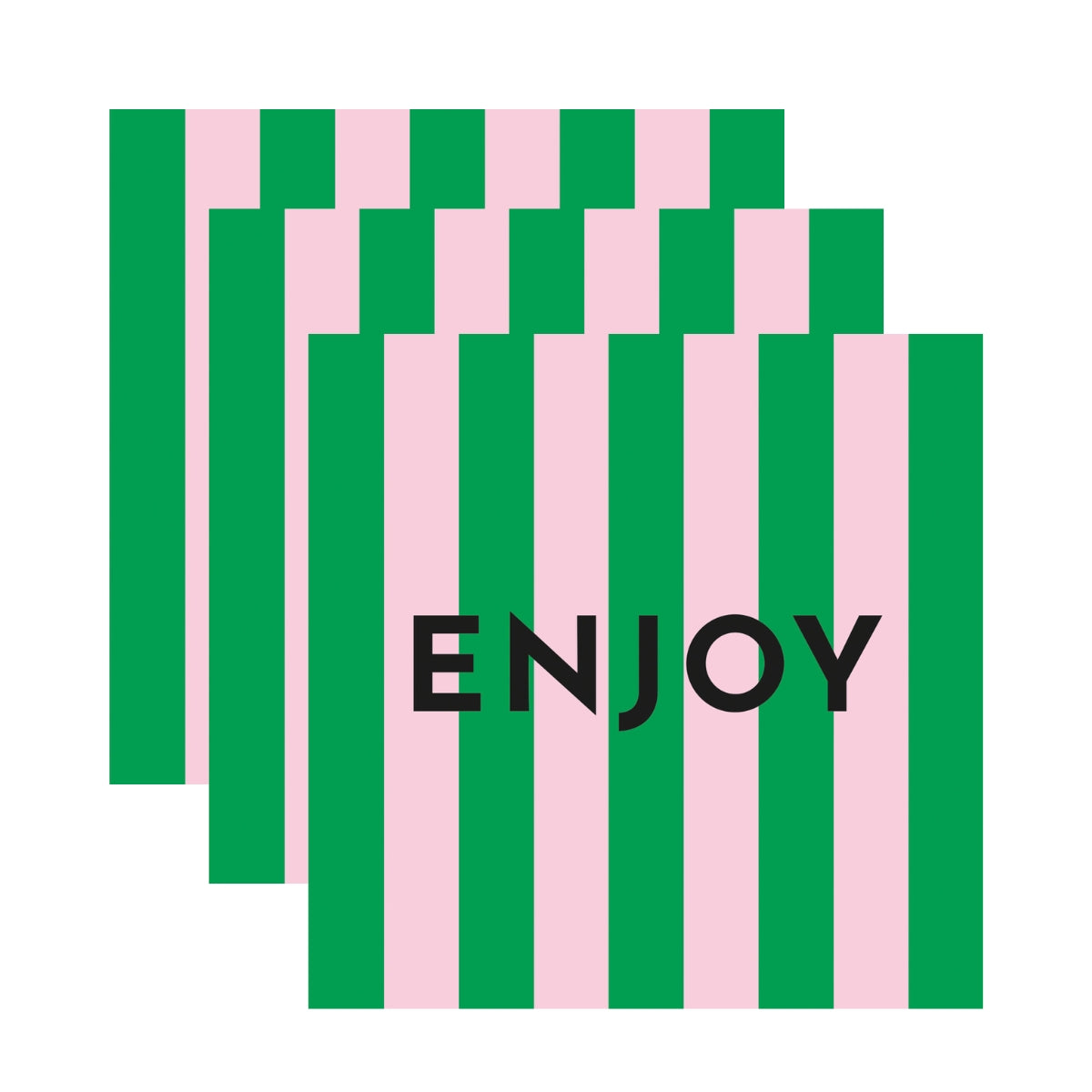 Guardanapo para Decoupage Ambiente 33x33cm com 20 Unidades - Enjoy