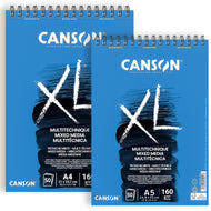 Bloco Papel Canson Xl Mix Media 160 g/m²