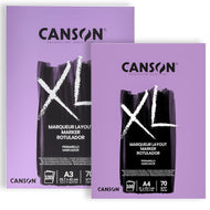 Bloco Papel Canson Xl Marker 70 G/m² 100 Folhas