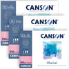 Bloco Canson Montval Aquarela 300 g/m² Grão Acetinado 12 Folhas Branco