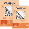 Bloco Canson Linha Técnica Vegetal 90gr 50 Folhas