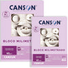 Bloco Canson Linha Técnica Milimetrado 60 g/m² 50 Folhas