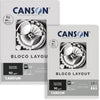 Bloco Canson Linha Técnica Layout 90 g/m² 50 Folhas