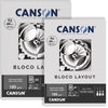 Bloco Canson Linha Técnica Layout 180 g/m² 20 Folhas