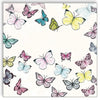 Guardanapo para Decoupage Ambiente 33x33cm com 2 Unidades - Borboleta Branca