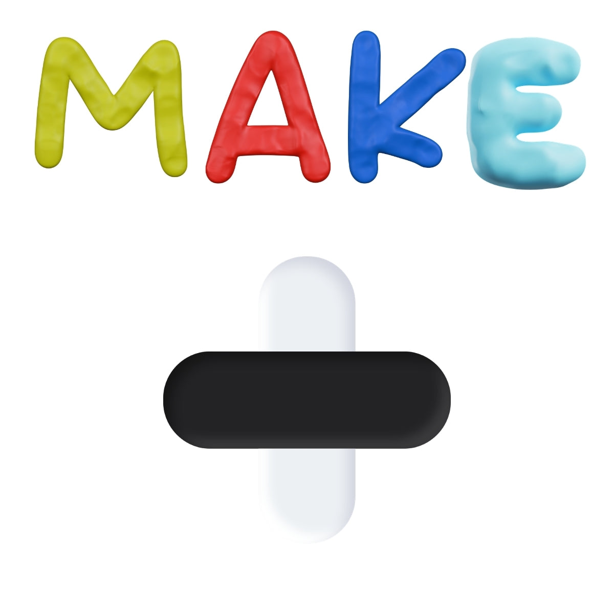 Kit Massa Eva 130g Alfabeto - Make+