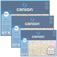 Bloco Aquarelle Canson 300 g/m² Grao Rugoso 20 Folhas
