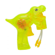 Lança Bolhas de Sabão 45 Ml Dinossauro Verde com Luz + 2 Refis - Make+