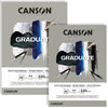 Bloco Canson Graduate Multi Técnica 220 g/m² 30 Folhas Cinza
