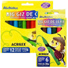 Estojo Gizao de Cera Big Acrilex 