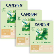 Bloco Canson Técnico Desenho 200 g/m² 20 Folhas Creme